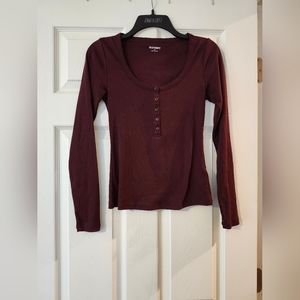 Maroon old navy top